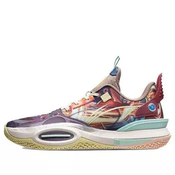 Кроссовки wade all city 10 x marvel Li-Ning, фиолетовый