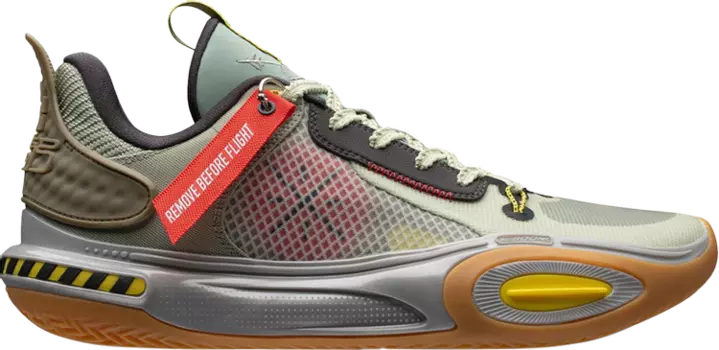 Кроссовки Wade All City 11 'Caution', зеленый