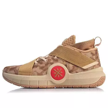 Кроссовки wade all city 7 d&j коричневые Li-Ning, желтый