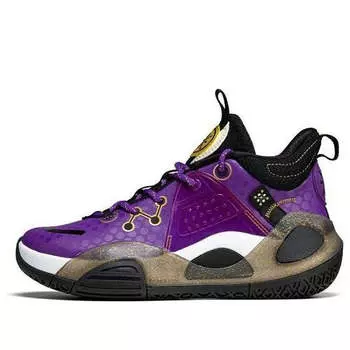 Кроссовки wade all city 9 v1 Li-Ning, фиолетовый
