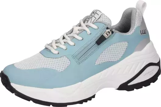 Кроссовки Waldlufer "H-PEPPER", массивные кроссовки, удобная обувь удобной ширины H = очень широкая, голубой