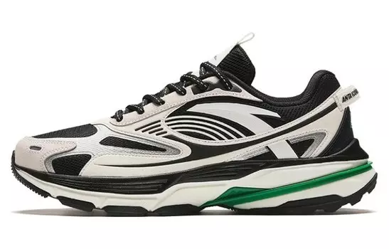 Кроссовки Walker Running Shoes Men Low-top Black/White Anta