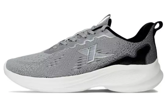 Кроссовки Walker Running Shoes Men Low-top Aoki Серый/черный Xtep