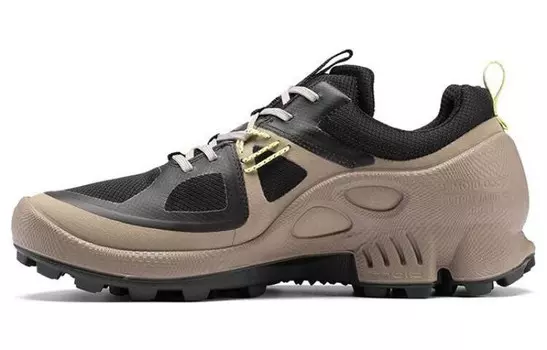 Кроссовки Walking C Lifestyle для мужчин с низким верхом, серо-коричневые Ecco