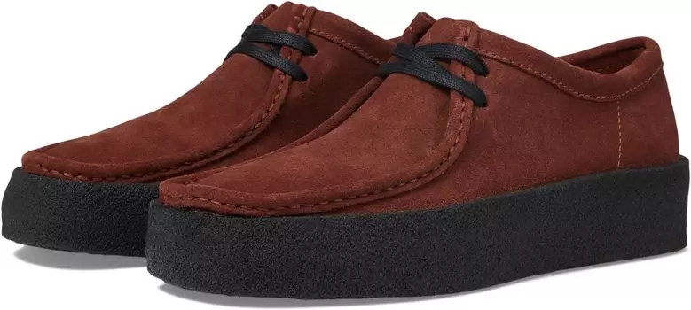 Кроссовки Wallabee Cup Clarks, цвет Rust Suede