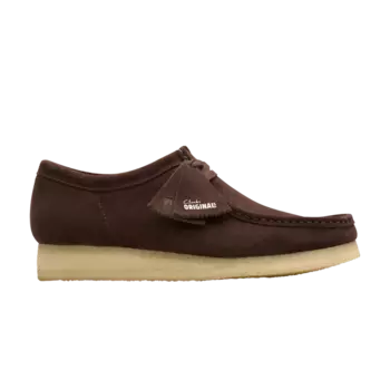 Кроссовки Wallabee 'Dark Brown Suede', коричневый