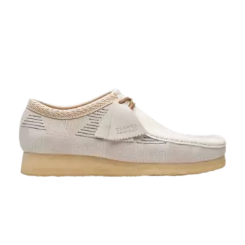 Кроссовки Wallabee 'Sashiko', кремовый