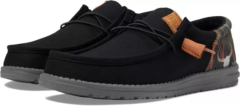 Кроссовки Wally Funk Oasis Hey Dude, черный