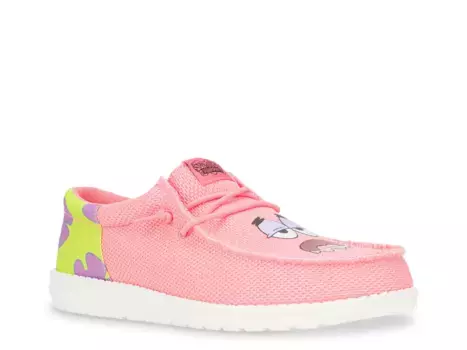 Кроссовки Wally Patrick Star Slip-On Heydude, светло-розовый