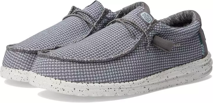 Кроссовки Wally Sport Mesh Slip-On Casual Shoes Hey Dude, серый