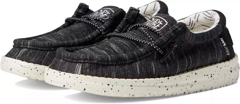 Кроссовки Wally Stretch Hey Dude, черный