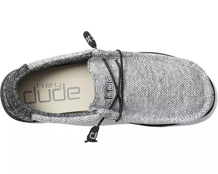 Кроссовки Wally Stretch Hey Dude, серый