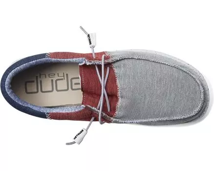 Кроссовки Wally Tri Hey Dude, красный