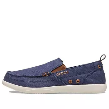 Кроссовки walu syn slate 'blue brown' Crocs, синий
