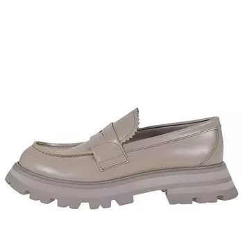 Кроссовки wander leather loafers 'brown grey' Alexander Mcqueen, коричневый