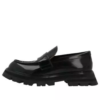 Кроссовки wander loafer 'black' Alexander Mcqueen, черный