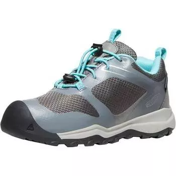 Кроссовки Wanduro Low WP — детские KEEN, цвет Steel Grey/Ipanema