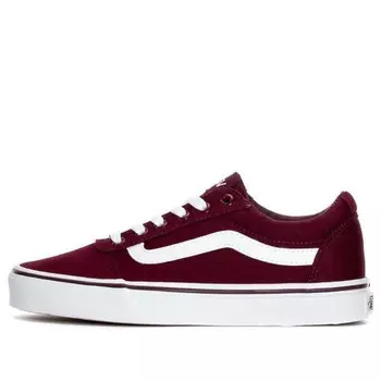 Кроссовки ward 'burgundy' Vans, красный