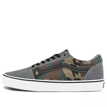 Кроссовки ward 'camo - frost grey' Vans, серый