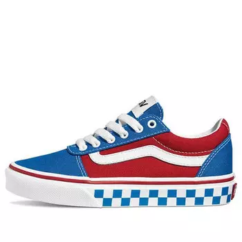 Кроссовки ward 'checker tape' Vans, синий