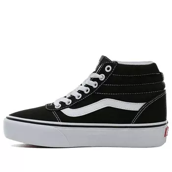 Кроссовки ward hi 'black' Vans, черный