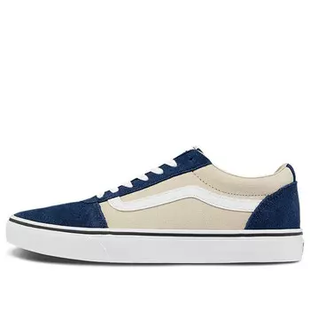Кроссовки ward low-top sneakers blue/brown Vans, синий