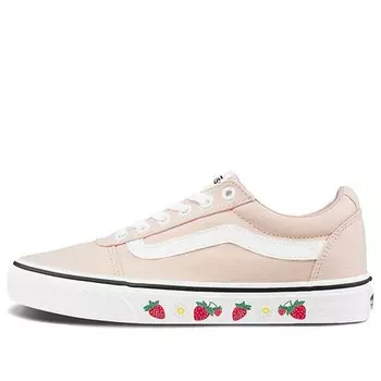 Кроссовки ward pink strawberry printing pink Vans, розовый