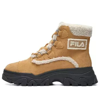 Кроссовки warm snow boots 'brown white' Fila, коричневый