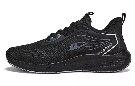 Кроссовки WARRIOR Casual Shoes Men Low-Top Black, черный