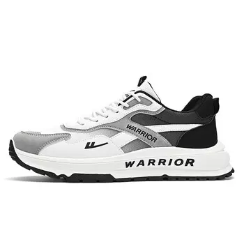 Кроссовки WARRIOR Chunky Sneakers Men Low-top, бежевый/синий