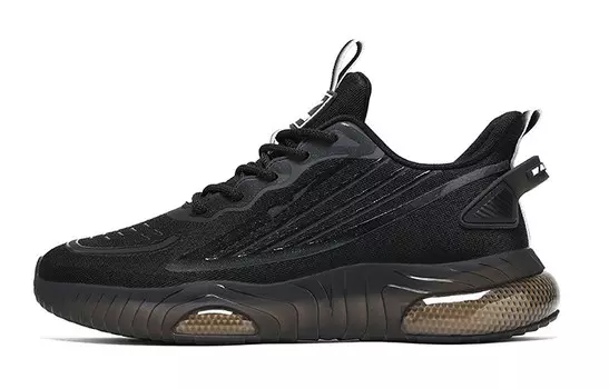 Кроссовки WARRIOR Chunky Sneakers Men Low-top Black, черный