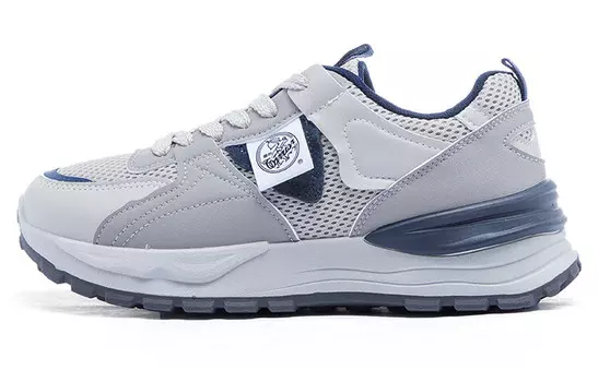 Кроссовки WARRIOR Chunky Sneakers Unisex Low-top Gray/Blue, серый/синий