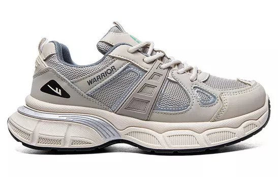 Кроссовки WARRIOR Chunky Sneakers Unisex Low-top Beige, цвет Apricot