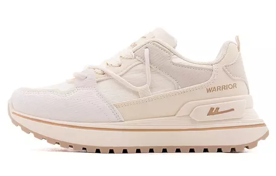 Кроссовки WARRIOR Chunky Sneakers Unisex Low-top Beige, бежевый
