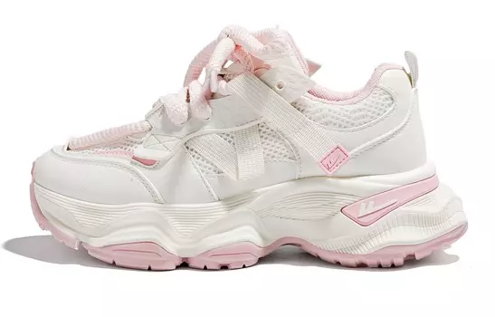 Кроссовки WARRIOR Chunky Sneakers Women's Low-top Pink, розовый