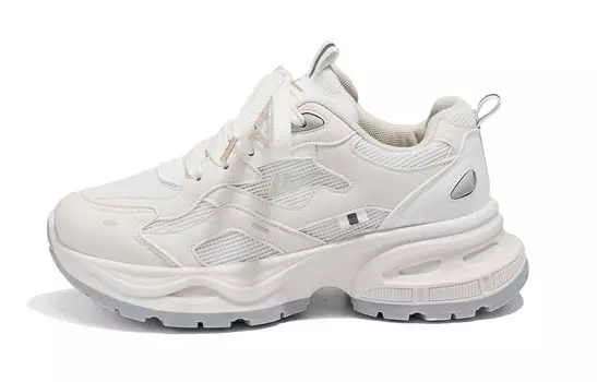 Кроссовки WARRIOR Chunky Sneakers Women's Low-top White, цвет Off-white