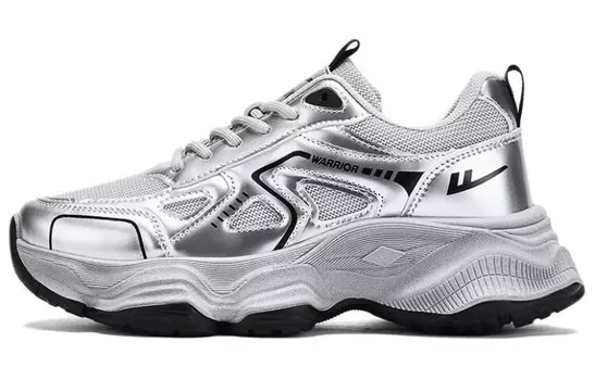 Кроссовки WARRIOR Chunky Sneakers Women's Low-top, черный