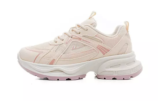 Кроссовки WARRIOR Chunky Sneakers Women's Low-top, цвет Cherry Blossom Pink