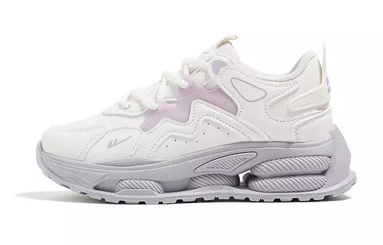 Кроссовки WARRIOR Chunky Sneakers Women's Low-top Purple, фиолетовый