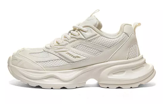 Кроссовки WARRIOR Chunky Sneakers Women's Low-top Beige, бежевый