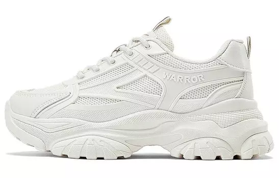 Кроссовки WARRIOR Chunky Sneakers Women's Low-top Beige, бежевый