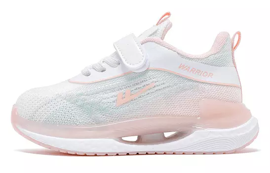 Кроссовки WARRIOR Kids Lifestyle Shoes Kids Low-top, белый/светло-зеленый/розовый