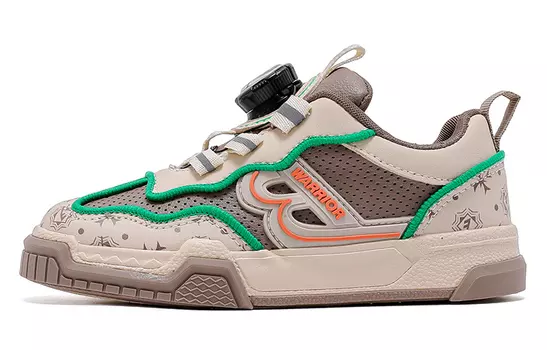 Кроссовки WARRIOR Kids Skateboarding Shoes Kids Beige, коричневый