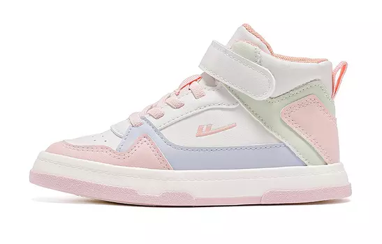 Кроссовки WARRIOR Kids Skateboarding Shoes Kids High-top, бежевый/черный