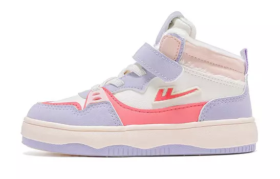 Кроссовки WARRIOR Kids Skateboarding Shoes Kids High-top, фиолетовый