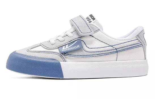 Кроссовки WARRIOR Kids Skateboarding Shoes Kids Low-top, белый/хаки