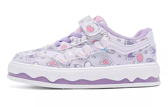 Кроссовки WARRIOR Kids Skateboarding Shoes Kids Low-top, фиолетовый