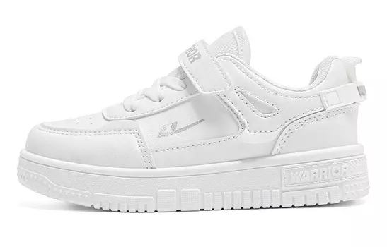 Кроссовки WARRIOR Kids Skateboarding Shoes Kids Low-top, белый
