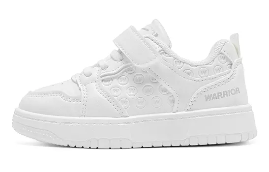 Кроссовки WARRIOR Kids Skateboarding Shoes Kids Low-top, белый