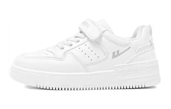 Кроссовки WARRIOR Kids Skateboarding Shoes Kids Low-top, белый